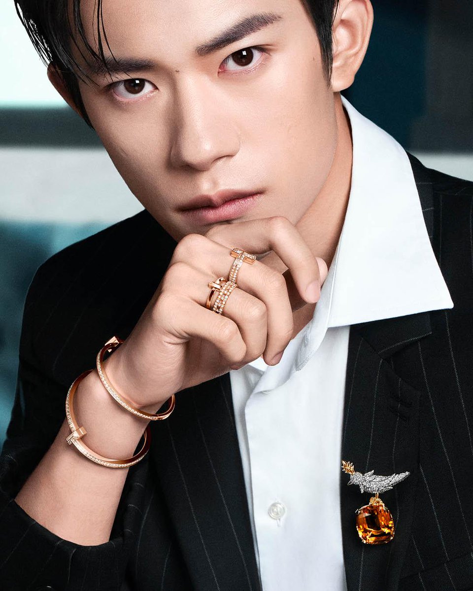TiffanyAndCo's tweet photo. We welcome #JacksonYee to the Tiffany family as our new global ambassador. #TiffanyAndCo https://t.co/2gPBD09TXb