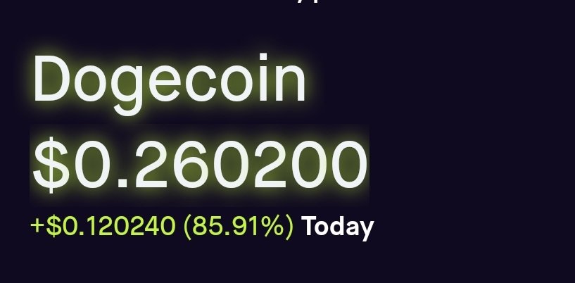 Next stop .30 🚀🚀🚀🤑🤑🚀

$DOGE is taking off 

ReTweet if you're holding 🚀