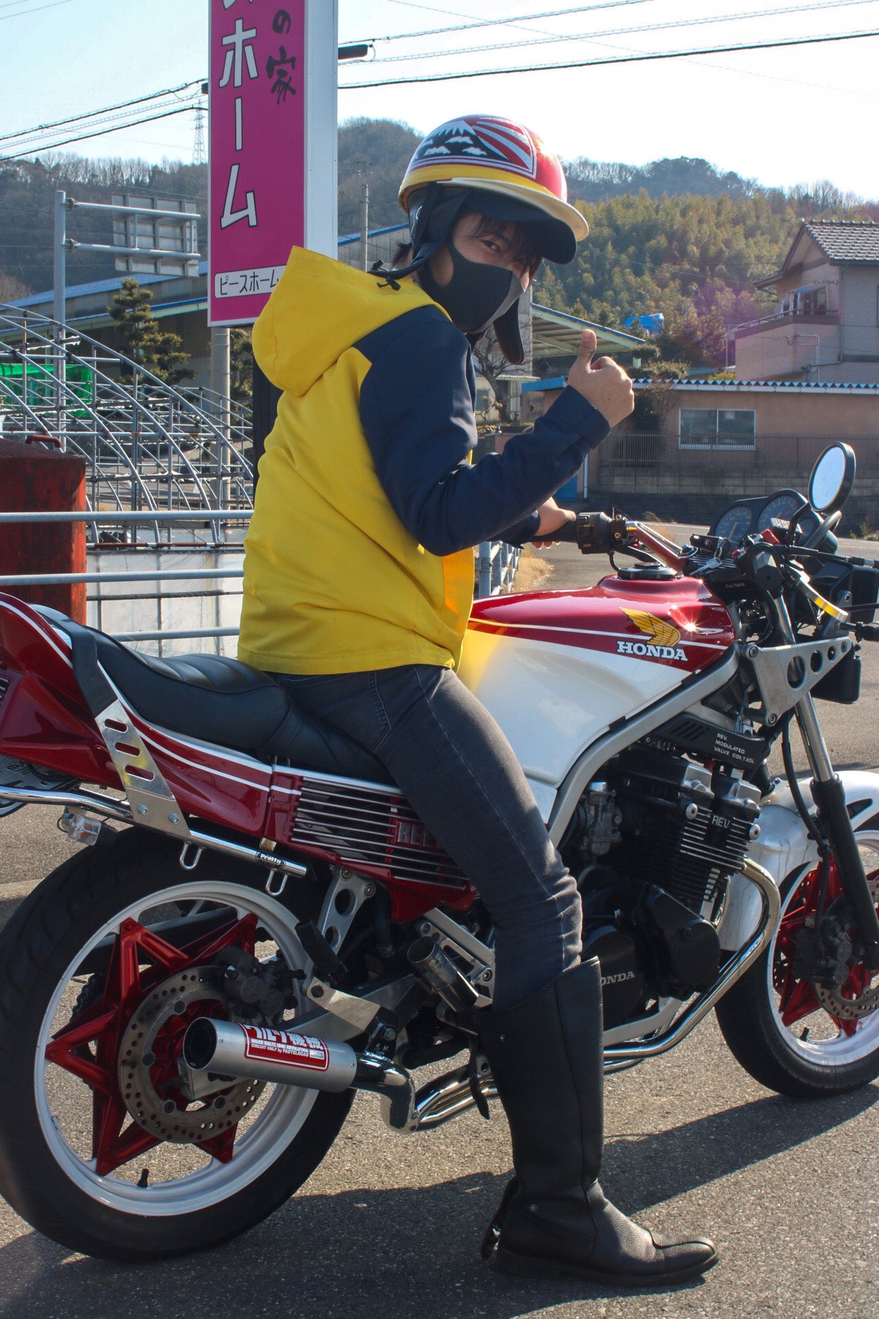 CBX400F CBX550F 極太メッキファッションタンデムバー - その他
