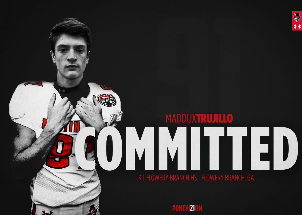 MadduxTrujillo's tweet photo. Proud to be a Governor!! @GovsFB @FootballBranch @APSUCoachSW @CoachPappalardo @coach_pow  @coachbenhall @HKA_Tanalski https://t.co/95EsCHgQvw