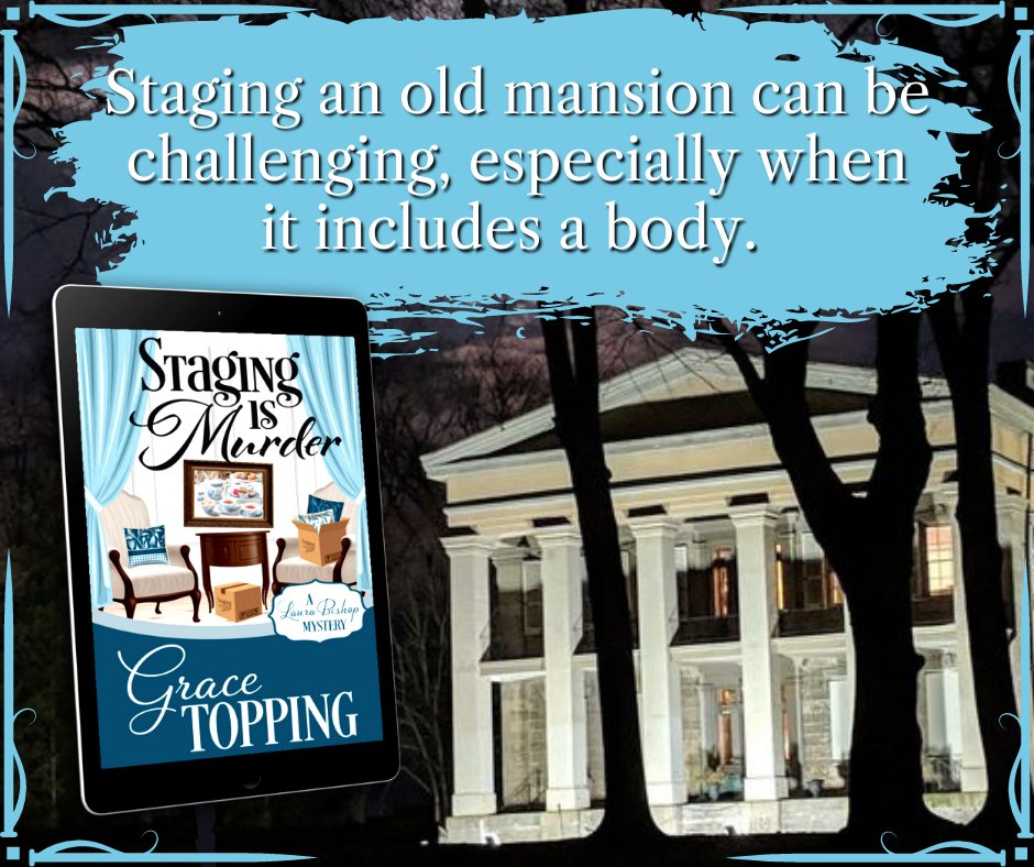 STAGING IS MURDER, first book in the Laura Bishop Mystery Series, is on sale for $.99.  
Hurry! Sale ends Wednesday, April 21.