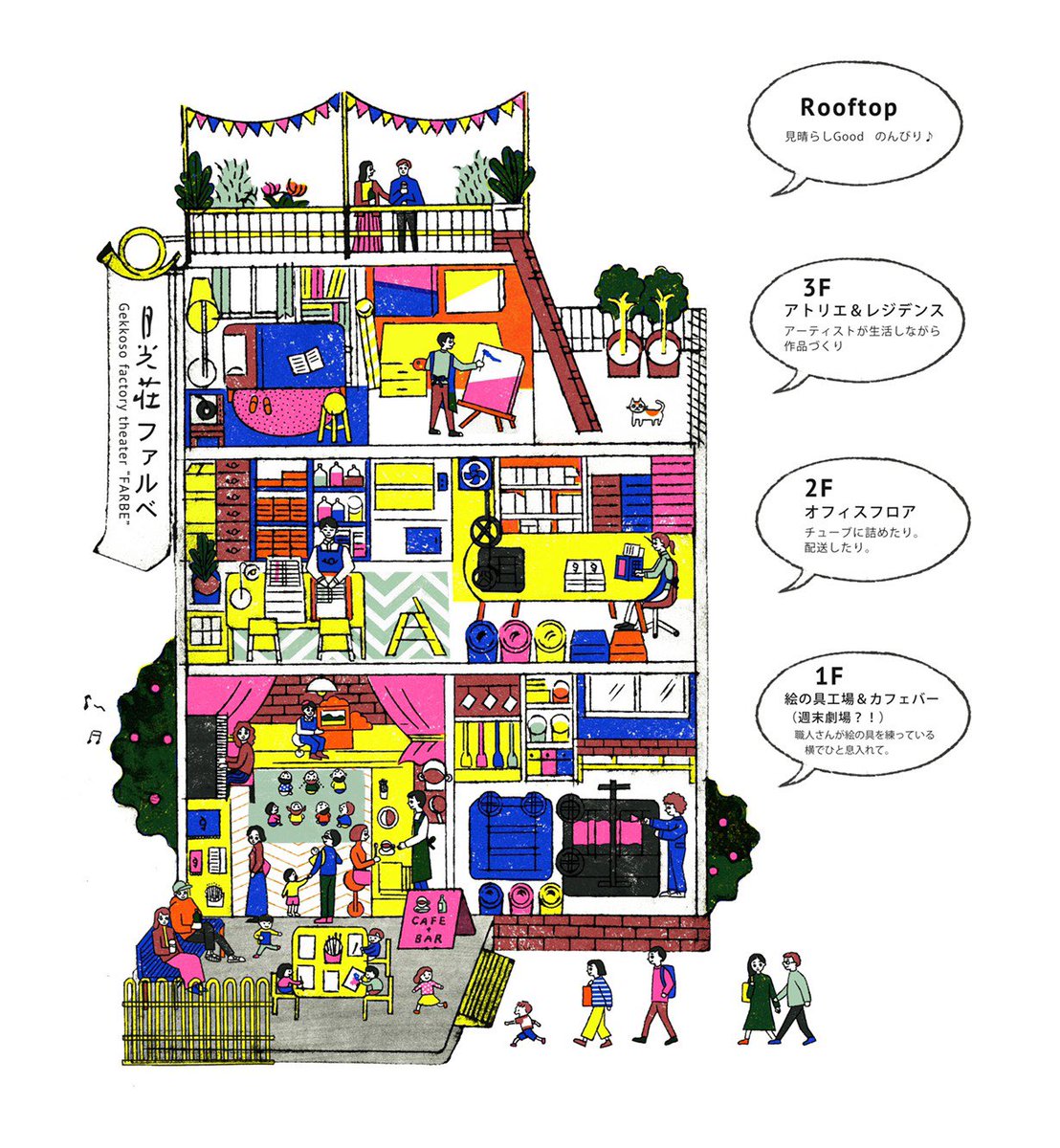 Mille Baisers ミルベゼ No Twitter 明日は月光荘の絵の具工場リニューアルパーティーで演奏します 月光荘埼玉絵の具工場 リニューアル記念パーティ 日時 4月17日 土 17 00 00 場所 354 0043 埼玉県入間郡三芳町竹間沢３２４ ６ 最寄り駅 東武東