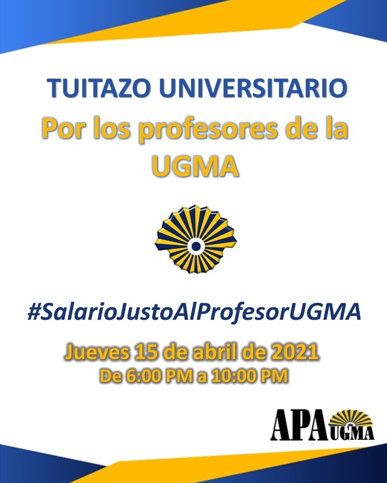 LuciaQuijada's tweet image. #SalariosDignosYa #SalarioJustoAlProfesorUGMA #UGMA