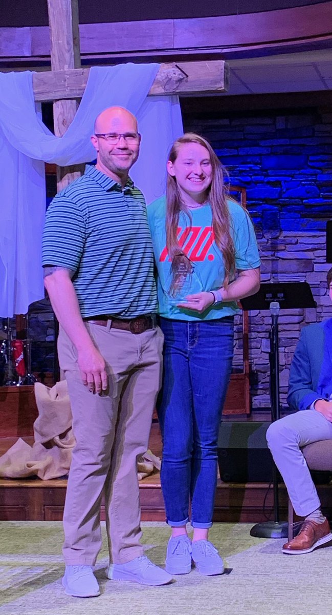 Huddle Leader Eva Ellenburg was recognized as the FCA Rome Area’s “Female Athlete of the Year” at tonight’s <a href="/fcaromearea/">FCA Rome Area</a> annual banquet.