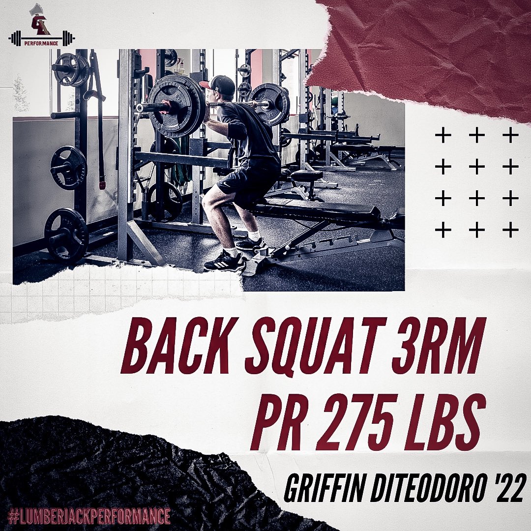 LumberjackPerf's tweet photo. Winter Performance PRs ‘21
-
#glperformance #triphasictraining #strengthandconditioning #strength #weightlifting #gym #weights #strong #youthsports #mnyouthbaseball #work #offseason #weightroom #functionaltraining #strengthtraining #sportsperformance #trainharder https://t.co/DLdqkH1Gtj