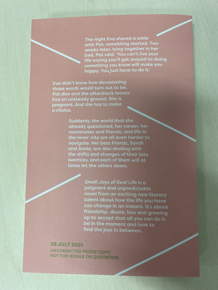 I snatched this out of the delivery drivers hand as he came out of the lift. @alalrich #SmallJoysOfRealLife #hotproof out in August