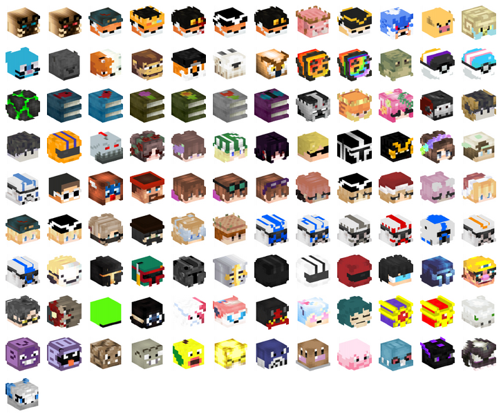 Lordrazen Twitterissa Time For The Next Update 109 New Heads For You Including Many Heads From The Famous Dream Smp T Co Xciul4txnm Dreamwastaken Dreamsmp T Co Vgzoigykck Twitter