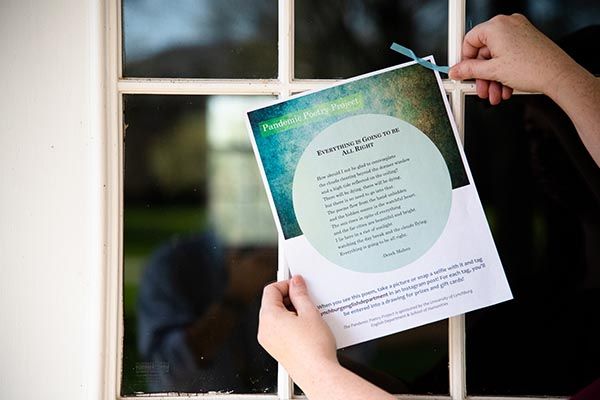 CTCLColleges's tweet photo. @lynchburg is ready for #NationalPoetryMonth. Find #poems all over campus because #poetry isn't just for #Englishclasses...though it is a favorite there. See a poem on campus? Tag #LynchburgEnglishDepartment. See a poem somewhere else? Tag #CTCLColleges. https://t.co/qfDPgHGvct https://t.co/vkzngZvqtl