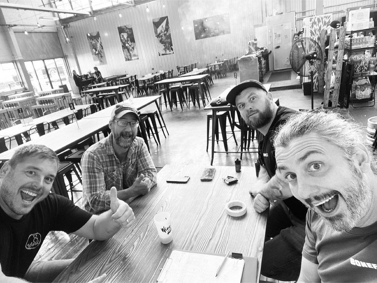 COLLAB DAY! We’ll keep you posted... 

<a href="/BonefaceBrewer/">Boneface Brewing Co.</a> 
<a href="/8wiredbrewing/">8 Wired Brewing</a>  
📷 <a href="/BeerKel/">Kelly Ryan</a> 👏