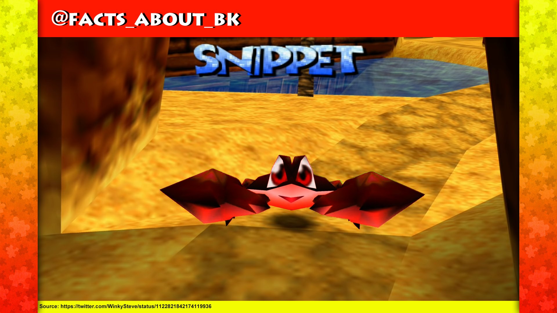 Facts about Banjo-Kazooie 🪺 on X: Before the #BanjoKazooie