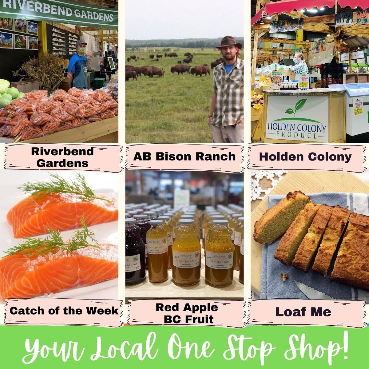 Look what’s cooking at bountiful all weekend! Fresh prizes for 6 lucky winners! You gotta enter to win! 😊