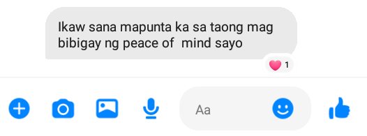 yvefab's tweet photo. sobrang gulo na ng mundo, kaya wag mong hayaan pa na mapunta ka pa sa taong magpapa gulo pa lalo sa 'yo. sana mapunta ka sa taong magbibigay sayo ng assurance, hindi ka hahayaang maguluhan sa feelings mo o sa relasyon ninyo at magbibigay ng peace of mind sa 'yo. 😊 https://t.co/z6XXzgXdUl