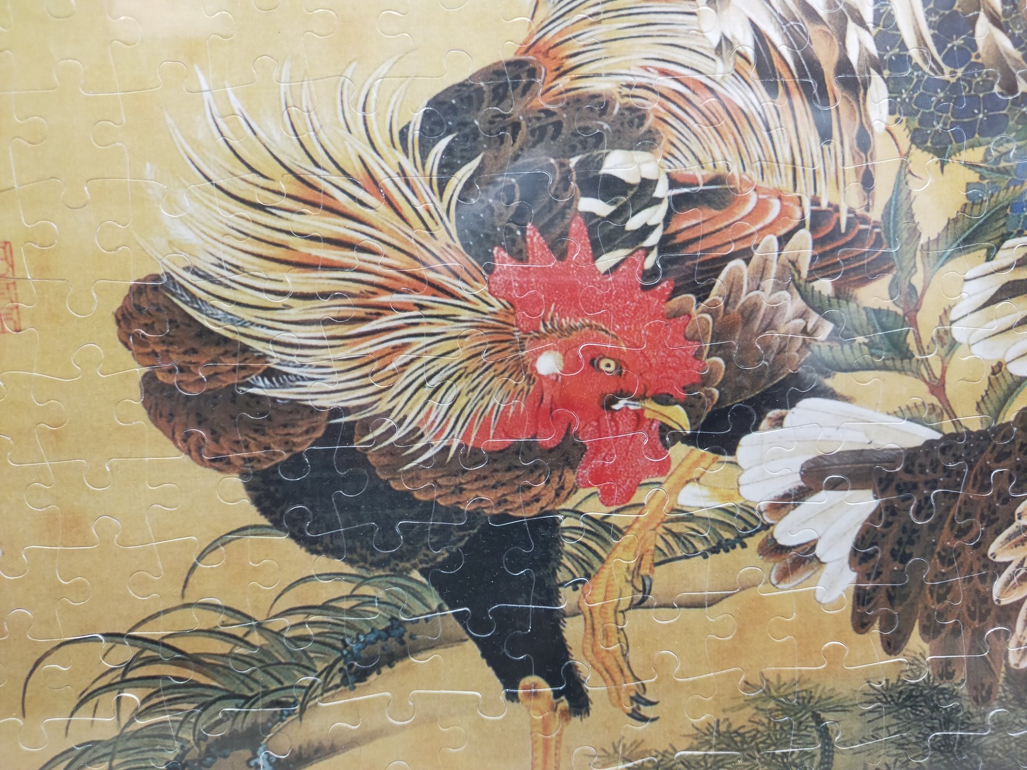 オフハウス青梅新町店 公式 伊藤若冲の 紫陽花双鶏図 のジグソーパズル 完成品 が入荷しました パズルでも迫力があってかっこいいです 額付きなのですぐに飾れますよ 伊藤若冲 紫陽花双鶏図 ジグソーパズル T Co 6499fepjtz Twitter