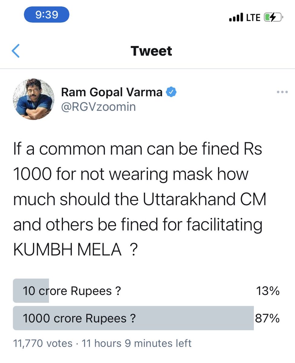 Ram Gopal on Twitter: this KUMBH MELA https://t.co/JTxrYHWOYW" Twitter