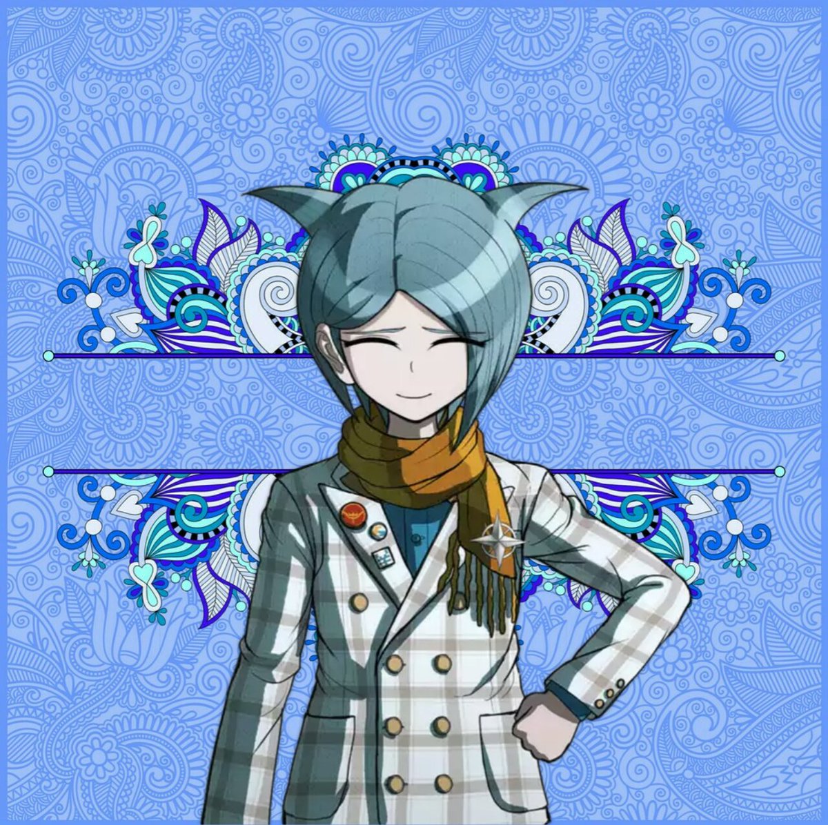 DanganWholesome's tweet photo. "You see, being too broad can lead to misconceptions that just make your lines collapse.
       Oh and uh. . . sorry for ignoring you there. . . I just 
       wasn't expecting you to call me a gremlin." https://t.co/qFny2mDWyf