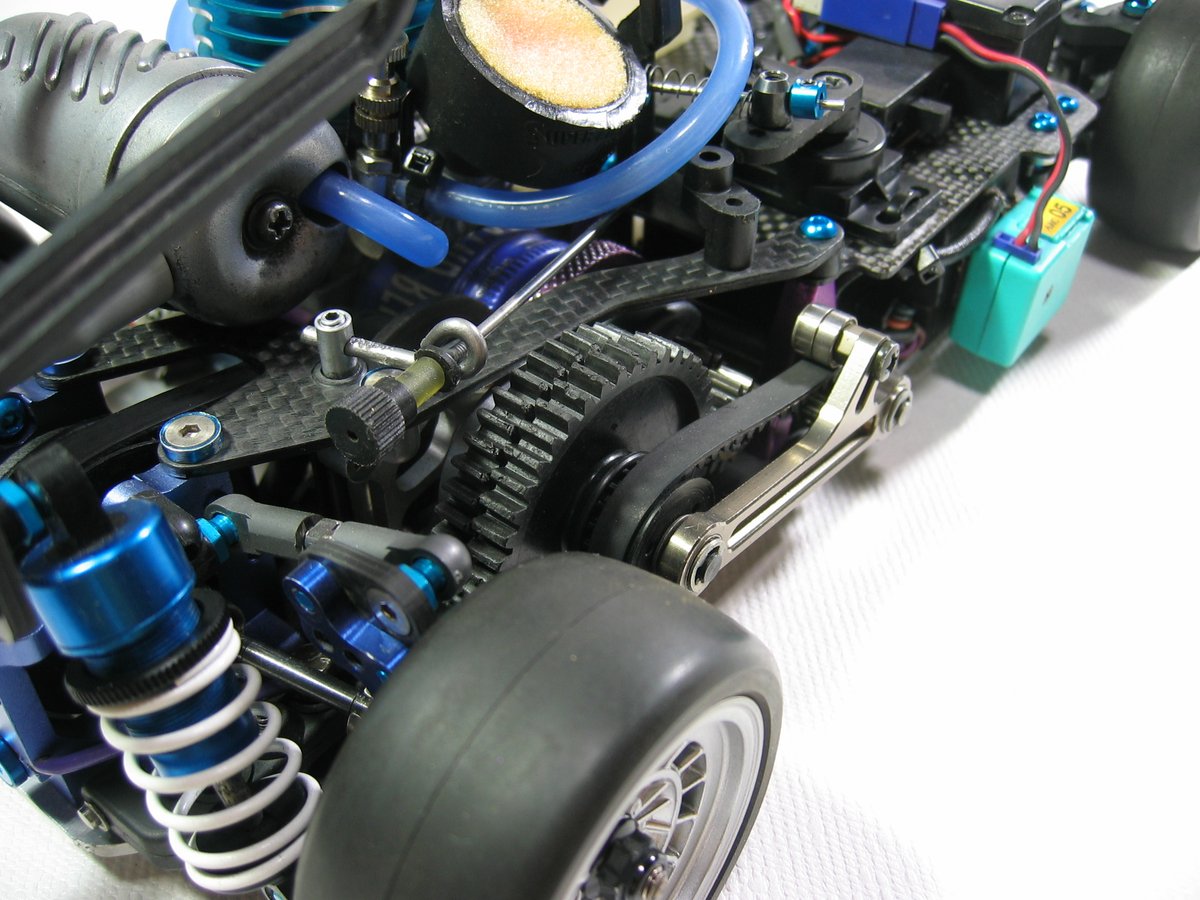 ♪HPI ナイトロ RS4 ミニ NITRO RS4 MINI 2速（2スピード）付 +タミヤ