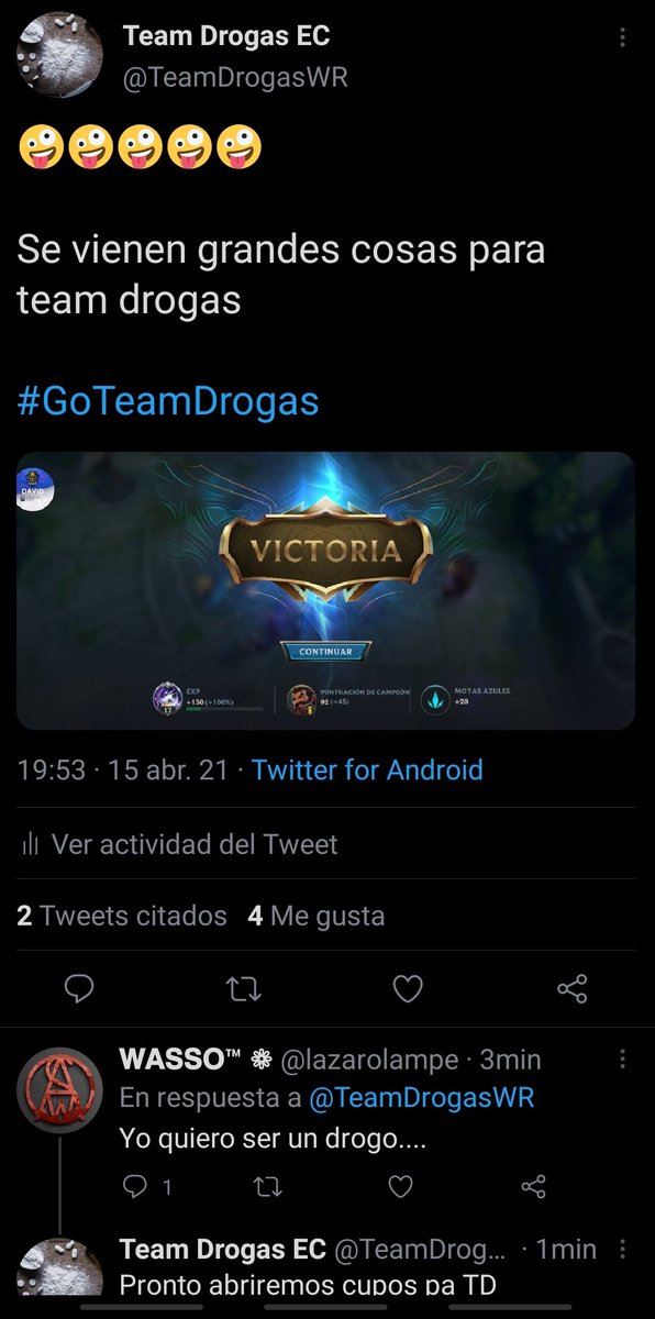 Team Drogas Gaming (TDG) 🥵💉 tweet media