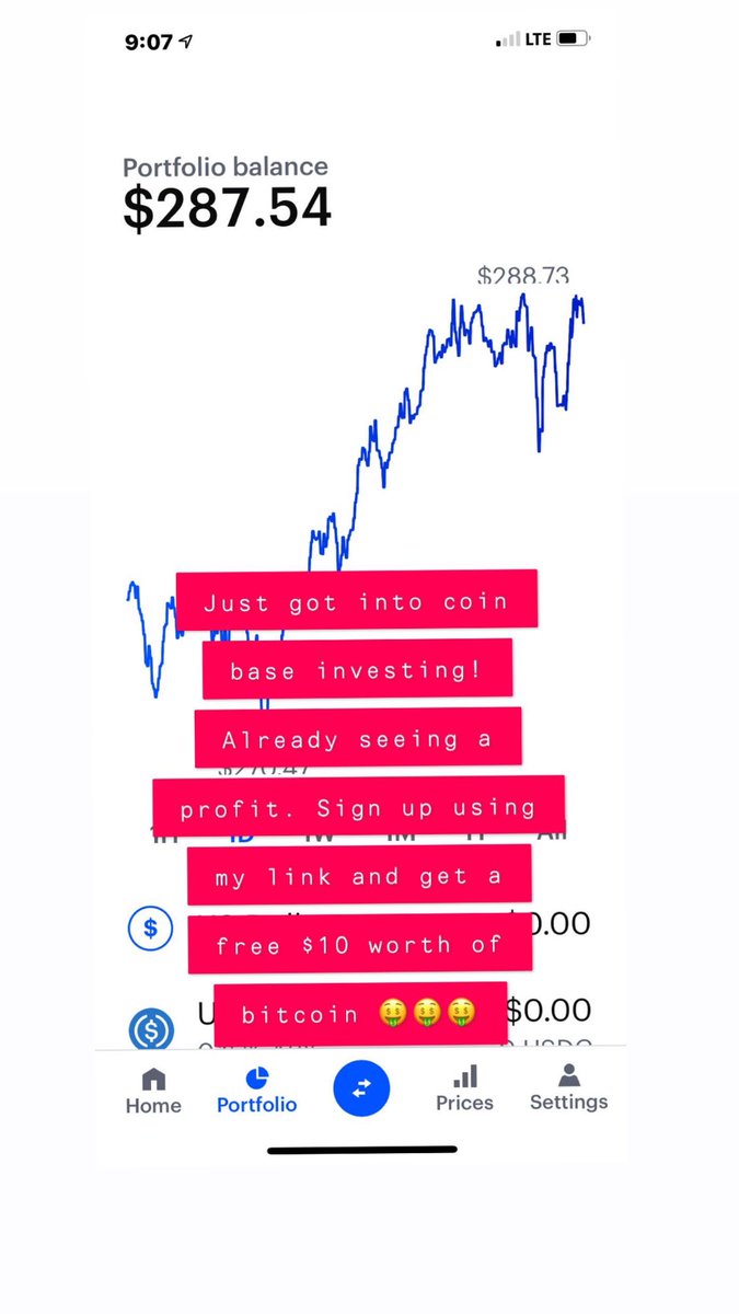 Caesar_Palatche's tweet image. Just got into Bitcoin investing! The market is up right now! ⬆️💰. Sign up for free using my link and receive a free $10 worth of Bitcoin!!! coinbase.com/join/garcia_l7…