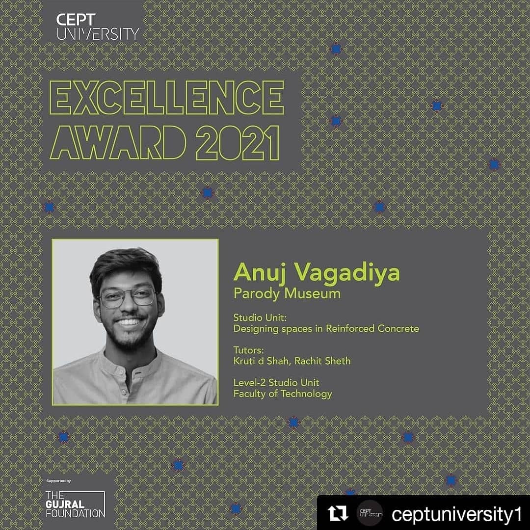 ftceptug's tweet photo. Bachelors in Construction Technology program introduced the studio pedagogy in teaching in the last two years. One of our students won the University Excellence award for his work in Deigning Spaces in RCC studio.
#cept #ceptuniversity #ftug #university https://t.co/fLZqNt2YUy