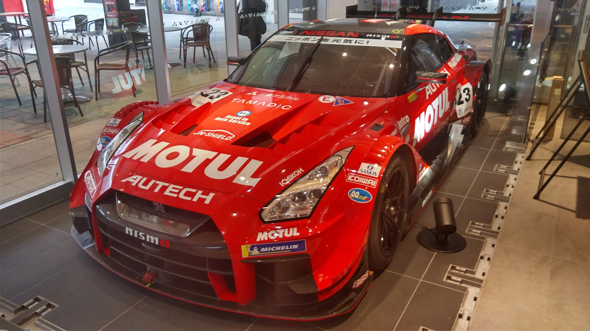 238 鈴鹿pa搬入 Supergt Nismo Nissan Gtr Motulautechgtr