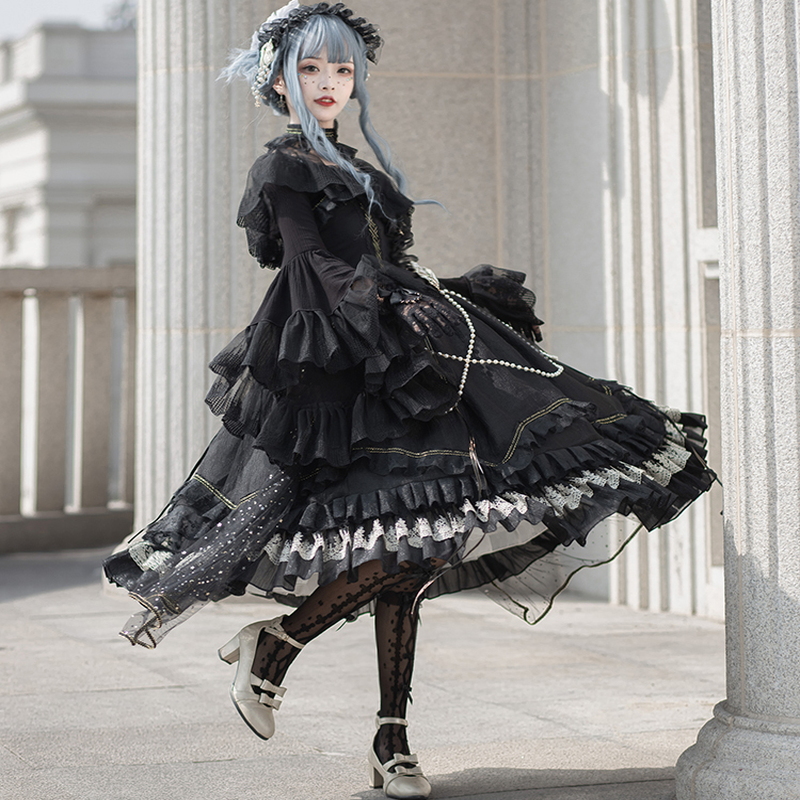 天使と悪魔ゴスロリ系 週末セール☪️ 可愛いJKから豪華ゴスロリワンピ