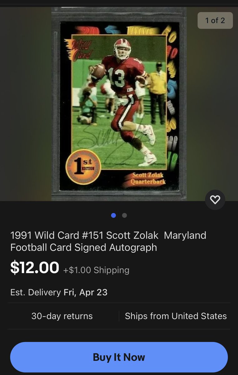 gerMAIN_EVENT's tweet photo. @scottzolak looking for a nice autographed card for my collection. What’s your favorite card? Some real beauts out there! #twinkletoes #Terps https://t.co/od5wuzIs25