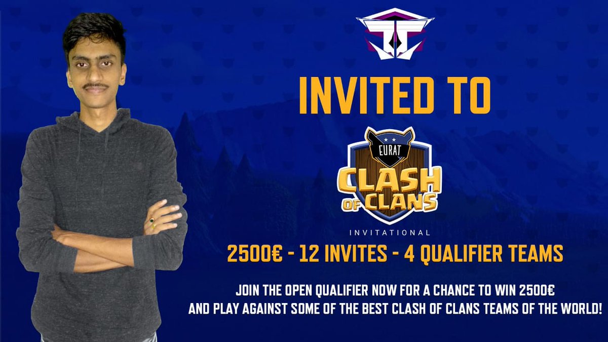 CYT Saubhagya (@saubclashing) on Twitter photo Participate and have a chance to play against top clans of the world
eurat.gg/tournaments/eu…
.
@EURATgg @Ted1884_UOL <a href="/IndianClashers7/">INDIAN CLASHERS</a> <a href="/IndianTribeCoc/">Indian Tribe</a> Participate and have a chance to play against top clans of the world
eurat.gg/tournaments/eu…
.
@EURATgg @Ted1884_UOL <a href="/IndianClashers7/">INDIAN CLASHERS</a> <a href="/IndianTribeCoc/">Indian Tribe</a>