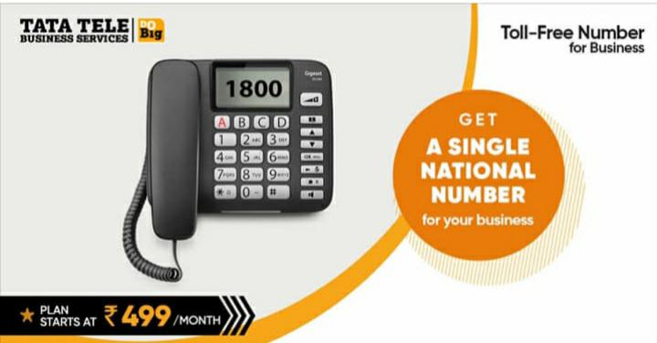 gojo86's tweet image. #tollfree #tatateleservices #onenumber 
#gojotraders 

Stand out with a single national 1800 Number by India's largest private Toll-Free Service provider. Helping your Business in accentuating reach and ensure satisfaction for your valued customers.
Reach us @ 9994447821