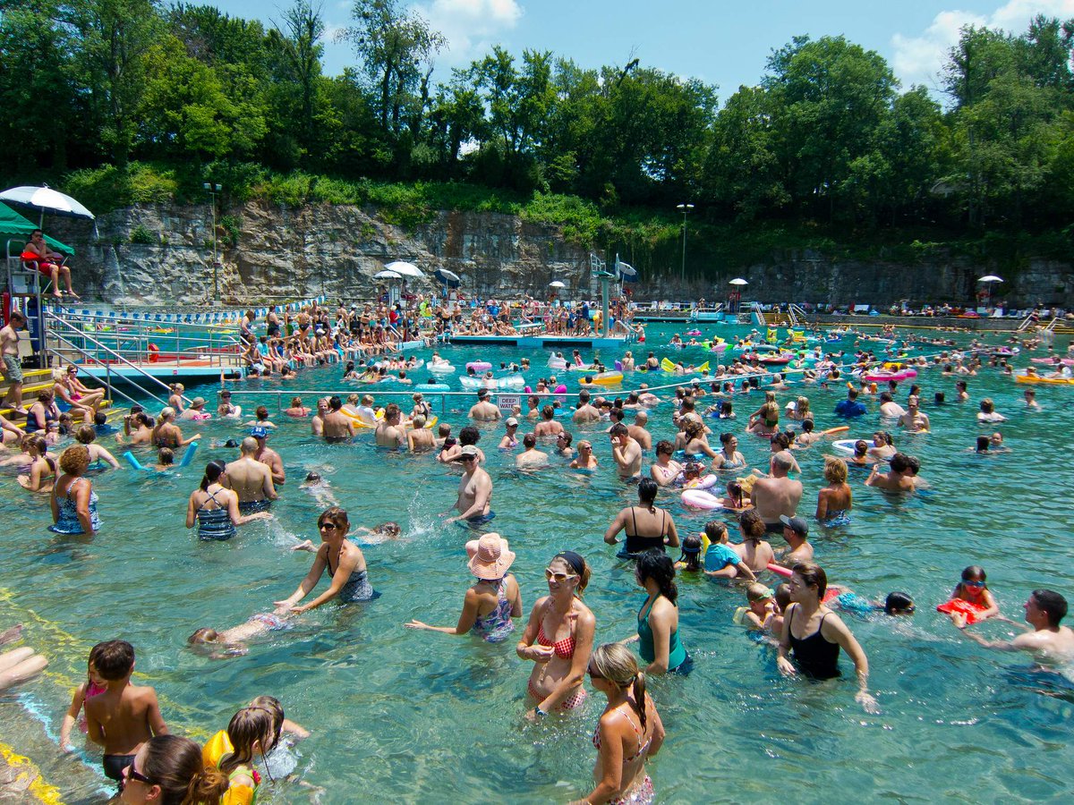 PopSci's tweet photo. Peeing in the pool is actually really bad for you https://t.co/Rz9vJhm0D9 https://t.co/TpQYBdQgRA