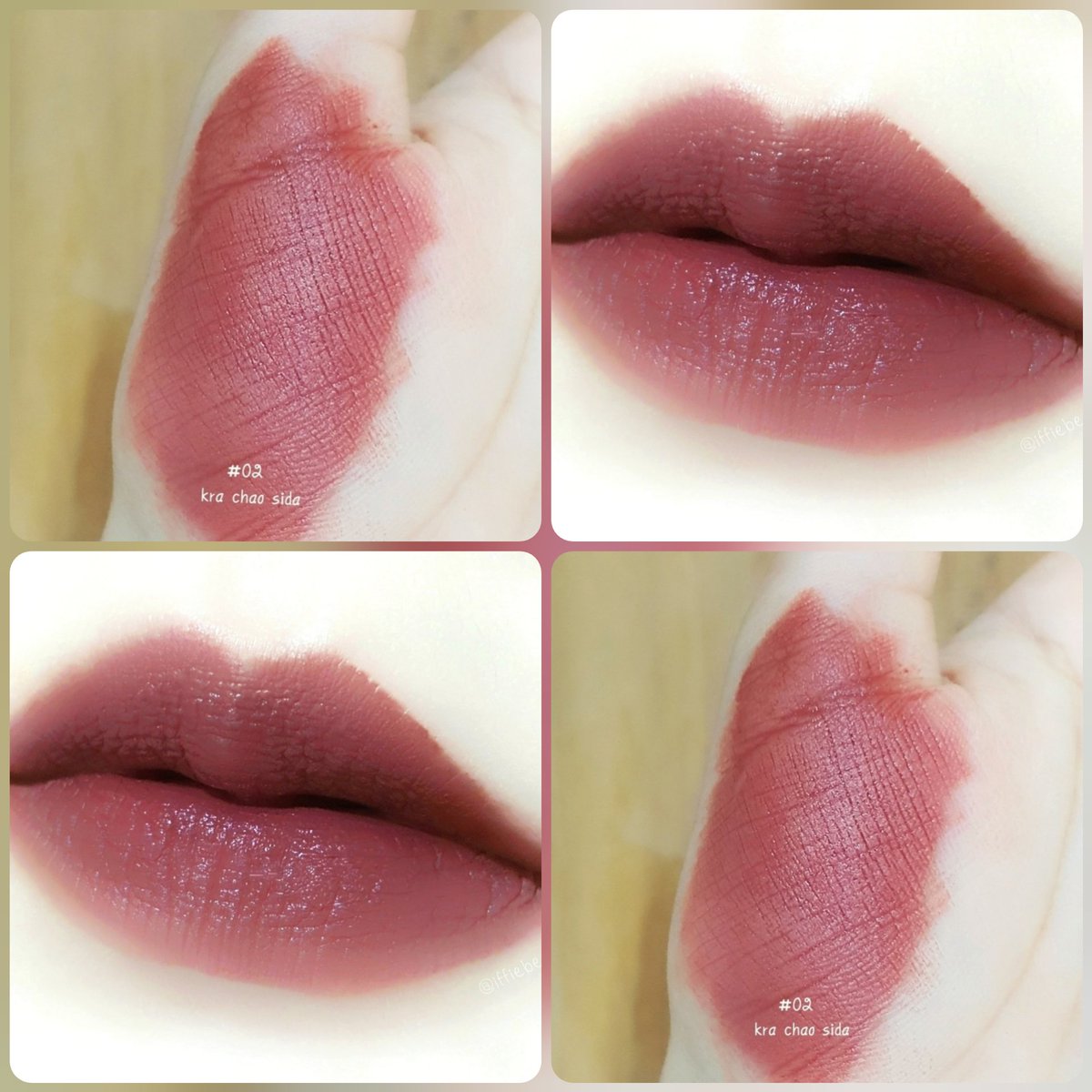 iffieben's tweet photo. เปิดแท่งมาดมกลิ่นคือกรี๊ดมาก เพิ่งเคยเห็นลิปลิคควิดกลิ่นมะพร้าว INARI Lover Dessert Velvet Lip&amp;Cheek ลิปจิ้มจุ่มฟีล Velvet Matte  มีสารสกัดจากดอกคาเมลเลีย สีชัด เนื้อนุ่มมาก ไม่หนักปาก ทาแล้วปากหอม ❤️ เราทาสี 02 kra chao sida โทน Brick สวยไม่ไหว
#INARI #HowtoPerfect https://t.co/oELxkVcwLX