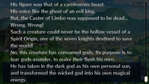 So who is Ashiya Douman? What is Ashiya Douman? These are questions that persist for years as the man who calls themselves Limbo appears here and there in the story. We do get this blurb at the end of Shimousa which. Raises a lot of questions. (Yes, this clown has eaten gods.)