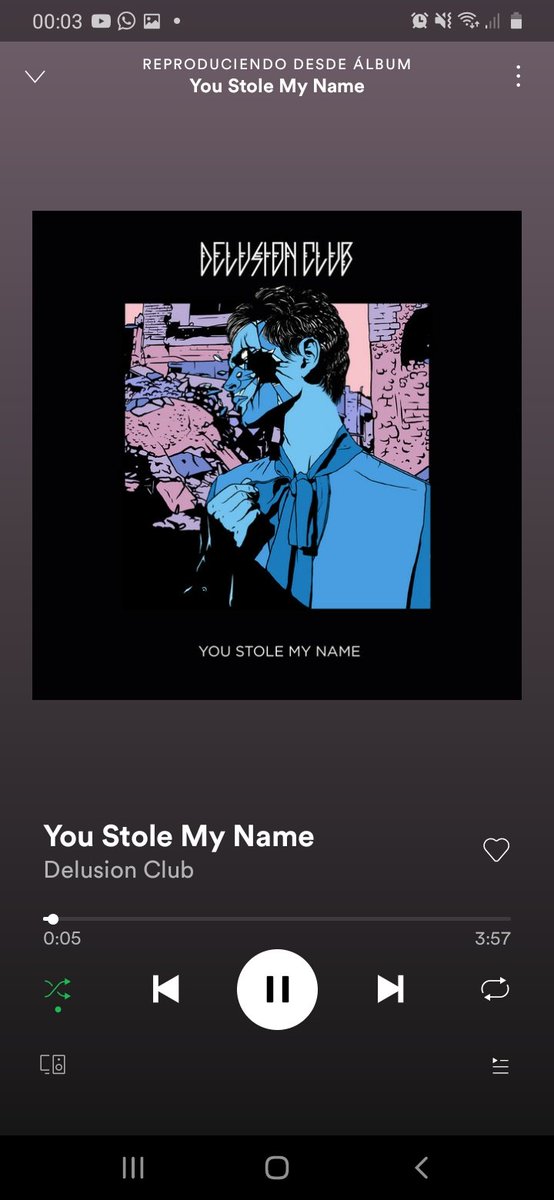 1000 veces orgulloso de decirles que ya está disponible You Stole My Name en sus plataformas favoritas. Agradecimiento especial a mis hermanos de @delusion_club @jgbatiz @OscarMalagamba @palomino_victor @_EmilioMO_ vayan a escucharla! open.spotify.com/track/4NrjuicM…