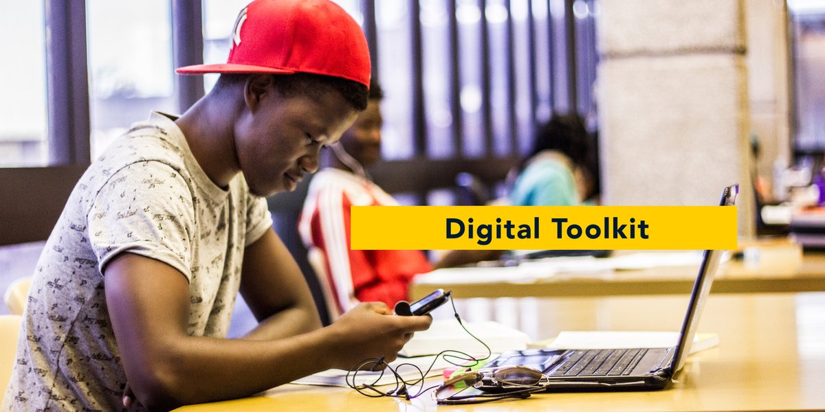 Students who require assistance in accessing the University’s learning sites and technologies, are encouraged to use this digital toolkit to help them adapt to our various modes of learning. 

For more information: bit.ly/32cbqaA  

#NelsonMandelaUni #2021academicyear