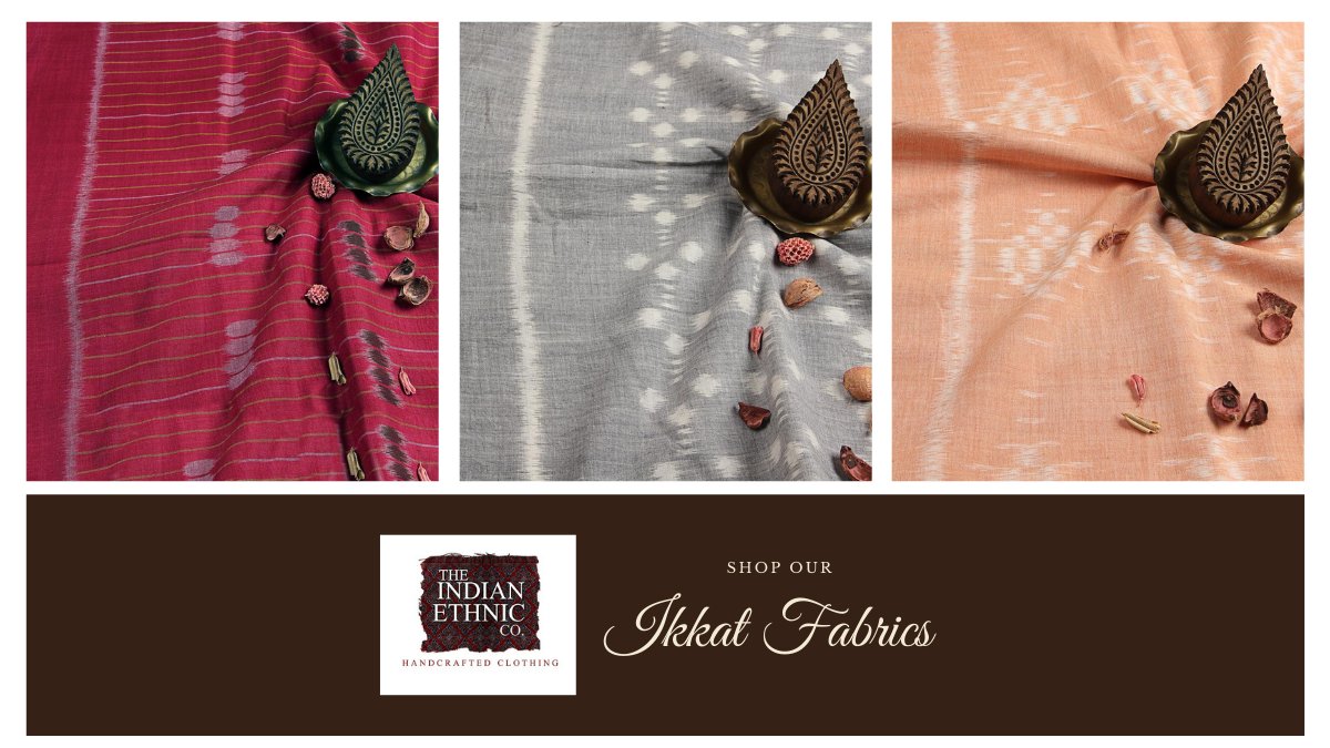 TheIndianEthnic's tweet photo. Our one of a kind #ikkatfabrics are available in various colours on soft cotton. Ikkat is such a versatile fabric - it never fails to leave us in awe. #indianethnicwear #theindianethnicco #ikkat #organiccotton #sustainablefashion #responsiblefashion #indianethnic #cottonfabrics https://t.co/qTDYNWsX2O