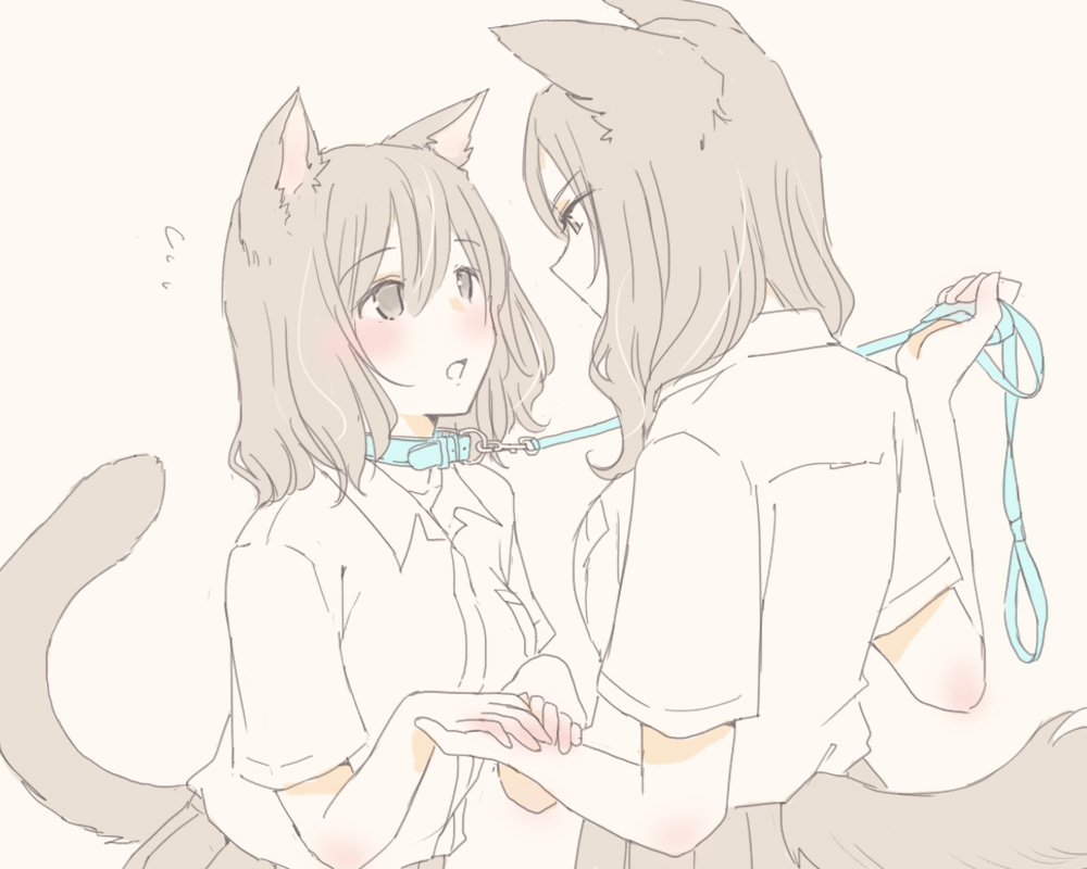 「#見た人もなにか無言で2人組をあげる 
2人組… 」|いぬとせ🌱のイラスト