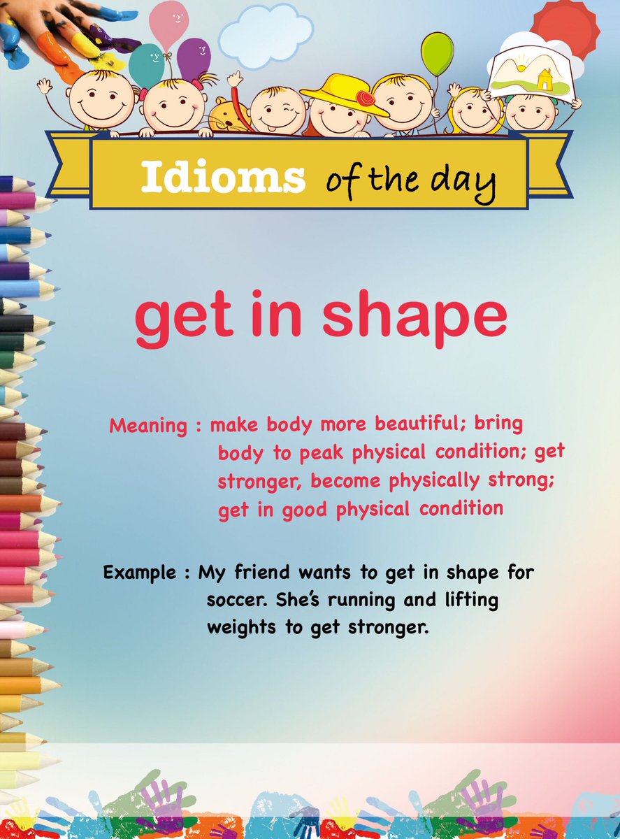 Mirai Labo English Programming みずの Get In Shape 体を鍛える 体調を整える Shapeは 本来あるべき 形 Getは 到達する という意味 本来あるべき体の状態 形の中に到達する 体を鍛えるという意味になります