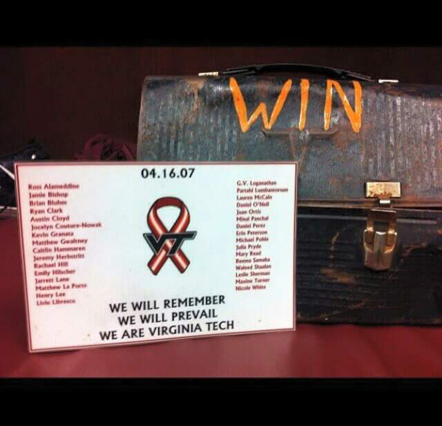 coachfostervt's tweet photo. We will NEVER FORGET❤🙏
#NeverForget #HokiesForever https://t.co/4SB1YFHRTN