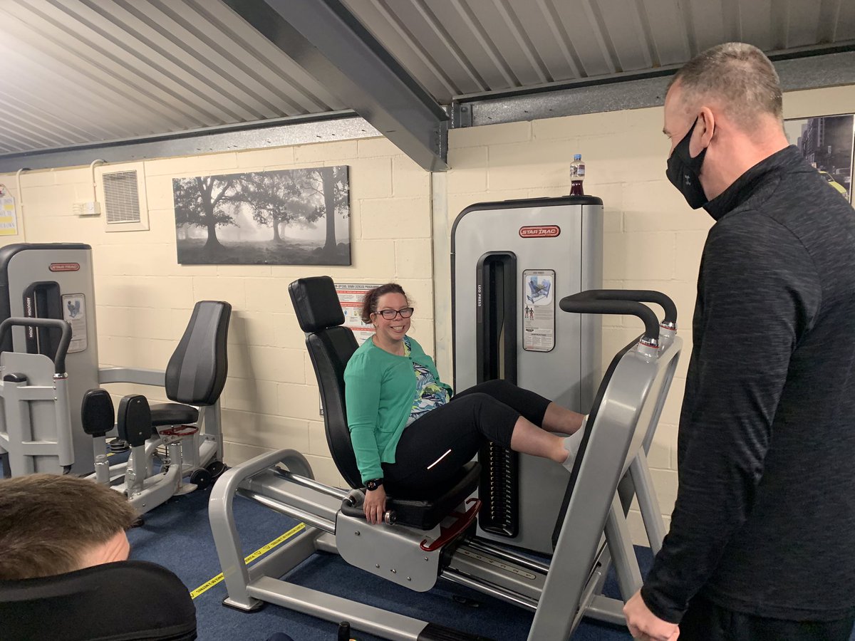 Good to see Independent Futures working hard in the gym this morning.
