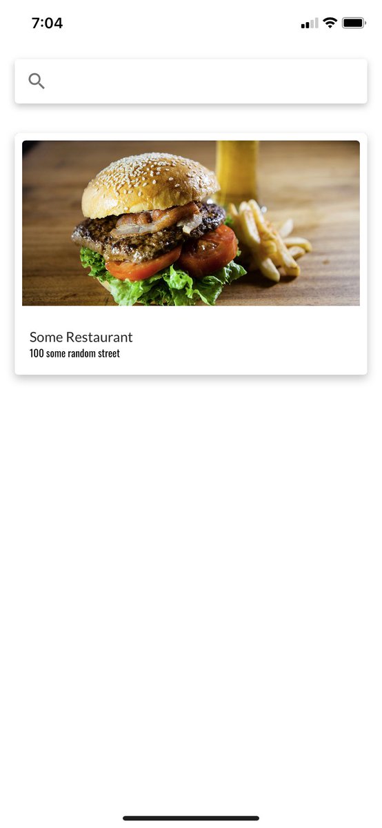 codewithdave's tweet image. Added some theme and custom font components to my food delivery app this morning. Check out how the build looks! Coming along nicely!!
#react #reactdeveloper #reactdom #webdesign #webdesigner #javascript #jsx #props #reactrender #coffee #codewithdave #reactnative