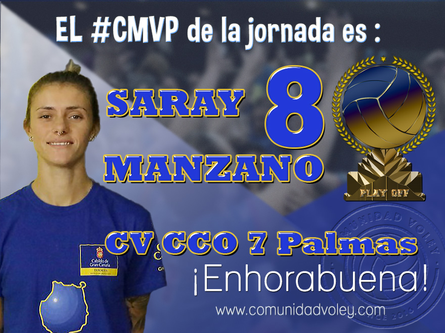 ComunidadVoley's tweet photo. 🏐🔝 La jugadora de @cvjavolimpico_ , Saray Manzano y el jugador de @cvalmeria, @Augusto_colito, han sido los #CMVP elegidos por los seguidores tras la primera jornada de la #final de la #LigaIberdrolaVB y la semifinal de la #SVM
🎉FELICIDADES🎉 https://t.co/SURLiDNXuC