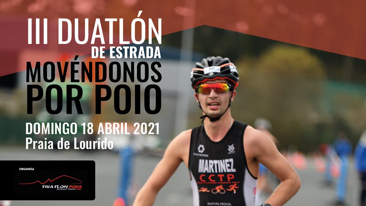 ConcellodePoio's tweet photo. A contorna de #Lourido acollerá o vindeiro domingo, 18 de abril, a segunda edición do #duatlón de estrada Movéndonos organizada Team Triatlón  Poio
VER MAPA 👉 https://t.co/ZQxEJExuLr https://t.co/ltOIAKLZeL