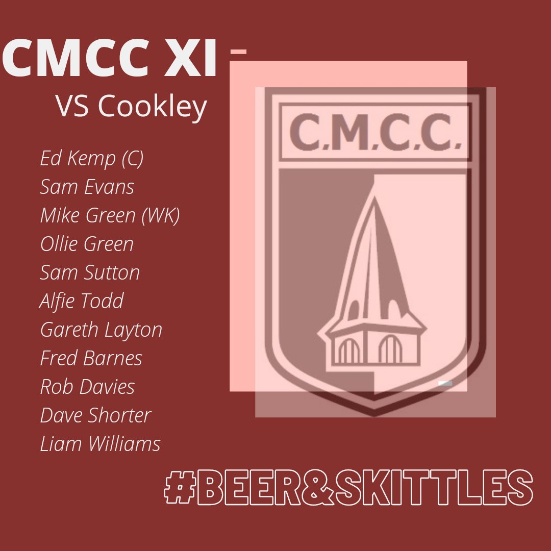 CMCC's XI vs Cookley 🏏🍻☀️🤞