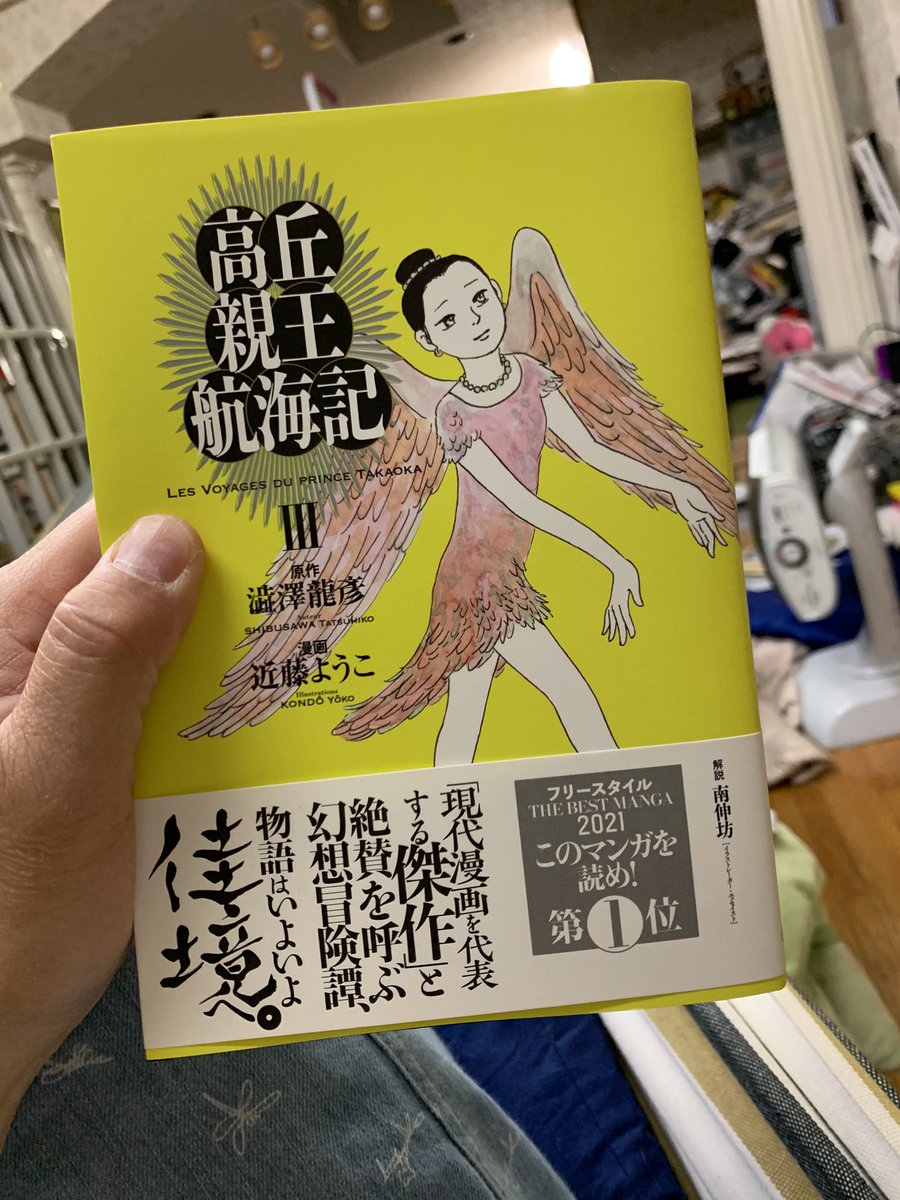 M 近藤ようこ 高岳親王航海記 澁澤龍彦原作 Kadokawa が刊行されたので早速読む 原作は何度も読み返したが こうして近藤ようこの漫画で読みなおすと より神さびた軽やかさを覚える 改めて読んでみて これは対称性を軸にした物語ではないかと