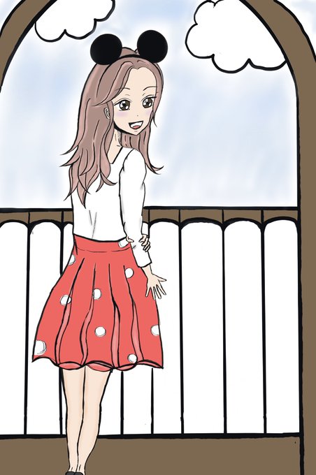 ディズニー女子のtwitterイラスト検索結果