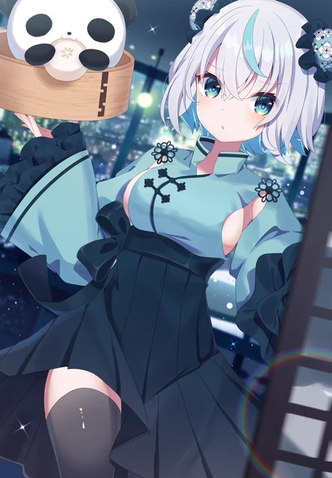「い...いらっしゃいませ.....」 