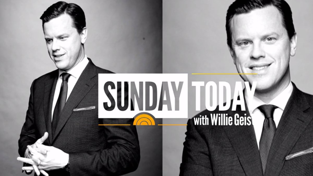 Morning_Joe's tweet image. Congrats @WillieGeist on 5 years of @NBC #SundayTODAY