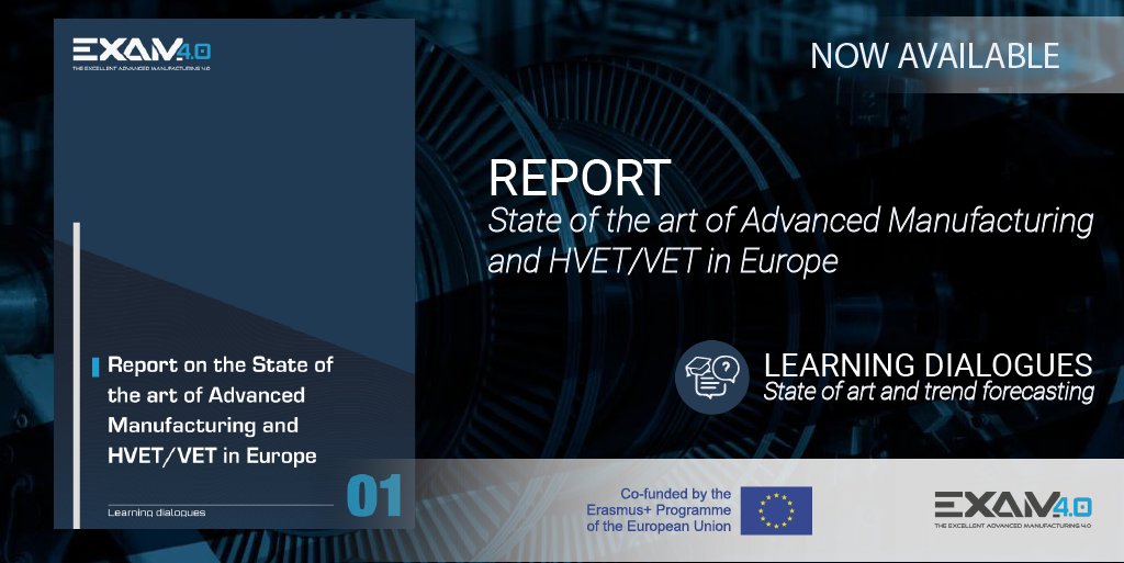 #EXAM4point0 report is now available. 

Read it here: examhub.eu/wp-content/upl…

#EUVocationalSkills #LifelongLearning