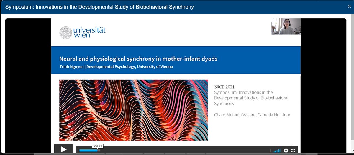 kinderstudien's tweet image. Last week, the Society for Research in Child Development held a conference where we also presented some of our current studies. Trinh Nguyen, Anna Banki and Dr. Gabriela Markova presented our newest findings. #srcd2021