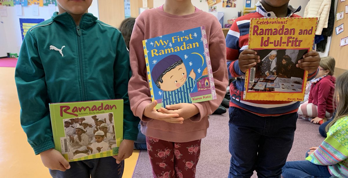 DohaDerek's tweet photo. Three of our @BISBonn Early Learning students sharing with others about #Ramadan and their families. So powerful for students to have access to books 📚 that represent our different cultures. https://t.co/xIWra8EqSz