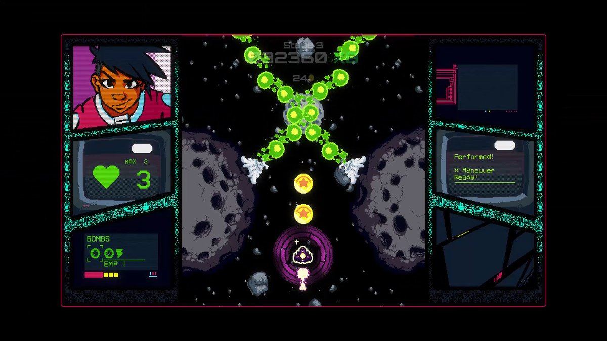 xXarabongXx's tweet photo. Project Starship X is still running for the Game Development World Championship!!
Please go give your weekly vote!!
https://t.co/qX3s7G9UY8
No need to register!
#indiedev #gamedev #stg #madewithunity #shmup #bullethell #pixelart #projectstarshipx https://t.co/EmLJiNn7hM
